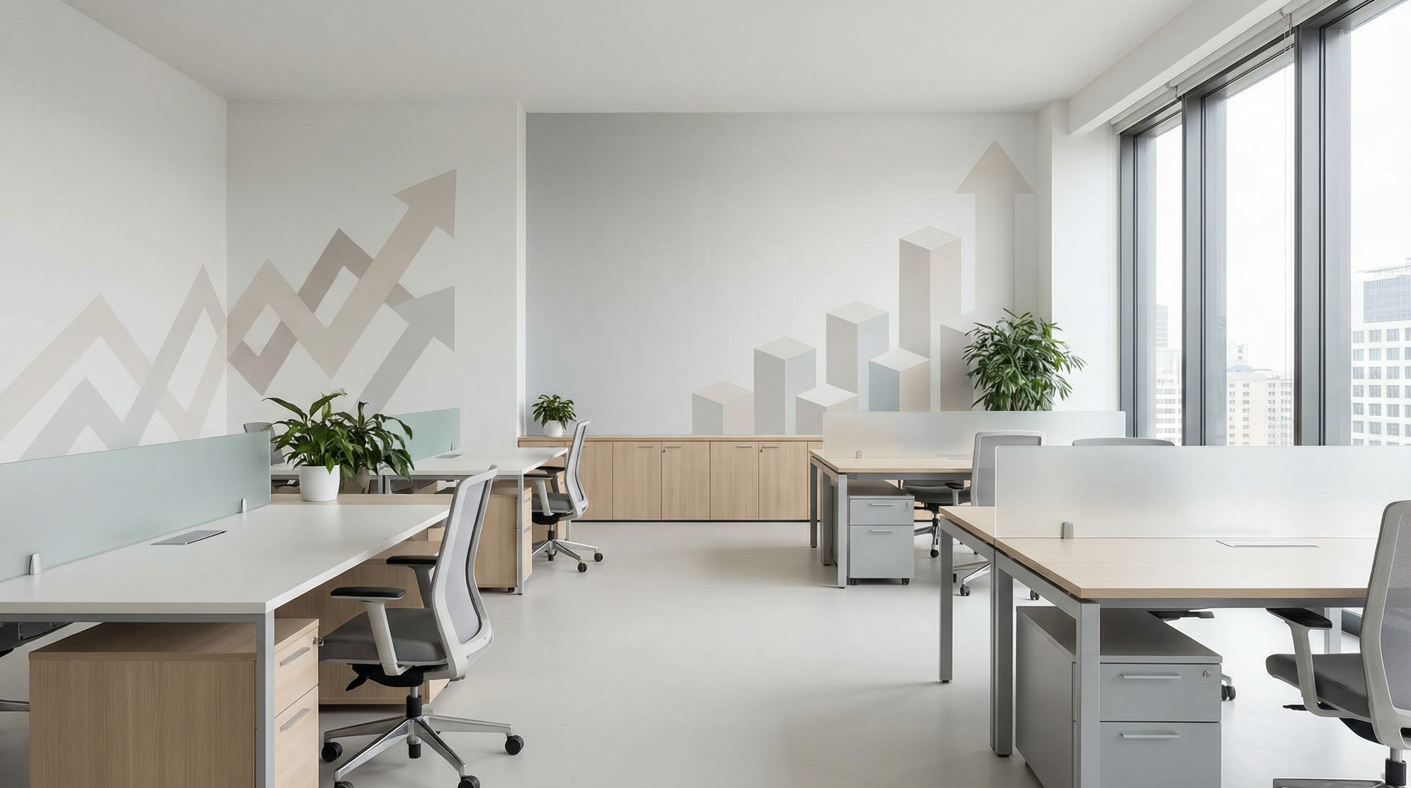 Business Office Background